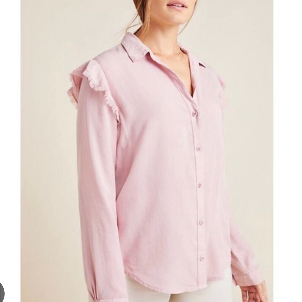 Soft Pink Button Down